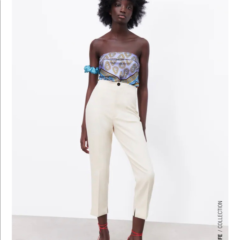 Zara NWT high waisted pants
